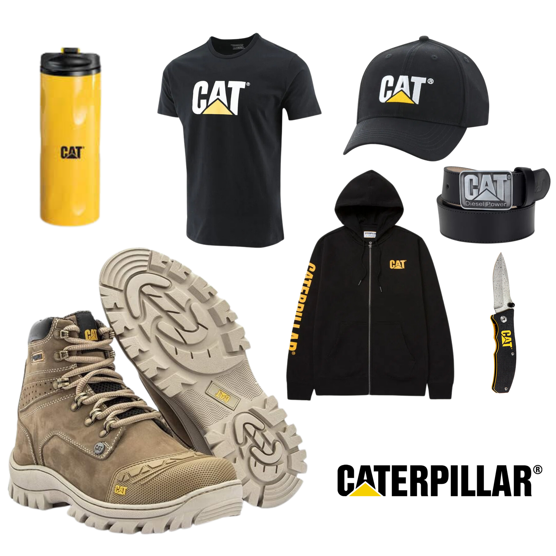 Kit Trabalhador Caterpillar Hardwear (Oferta de Aniversário, Só Hoje!)