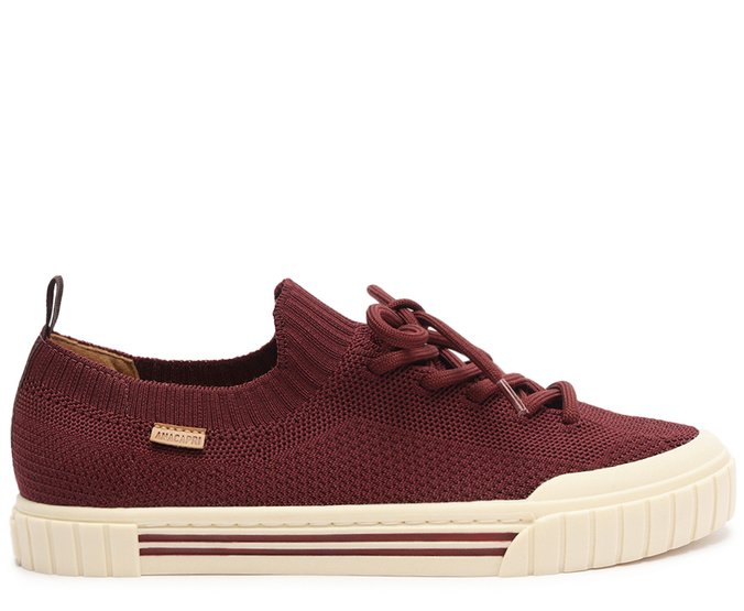 Tênis Roxo Amora Alê Knit