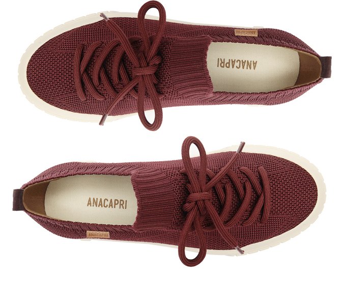 Tênis Roxo Amora Alê Knit