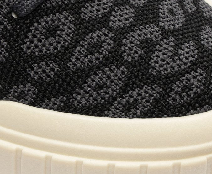 Tênis Knit Onça Preto Alê