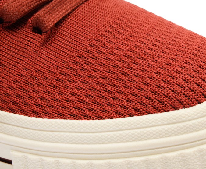 Tênis Marrom Knit Sola Alta Alê