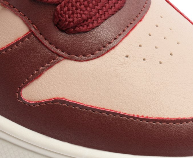 Tênis Rosa E Vermelho Atacador Skater