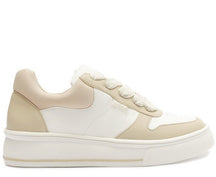 Tênis Branco E Bege Atacador Skater