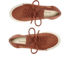 Tênis Knit Onça Marrom Alê