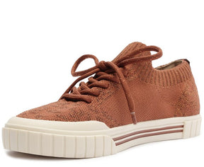Tênis Knit Onça Marrom Alê