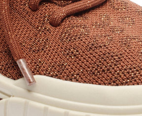 Tênis Knit Onça Marrom Alê