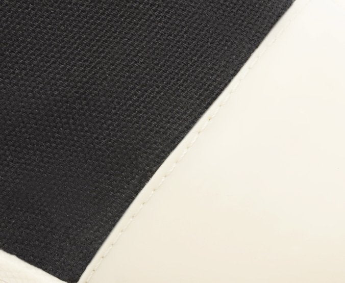 Tênis Slip On Preto Sola Alta Lona Alê