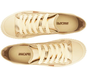 Tênis Knit Onça Dourado Alê