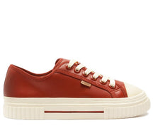 Tênis De Amarrar Marrom Sola Alta Alê